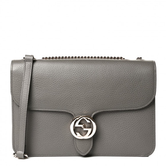 Gucci Handbags - Gucci Large Calfskin Interlocking G Bag!
